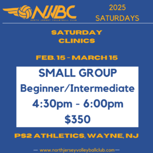 Wayne Saturdays (Feb 15 - Mar 15) - 4:30pm – 6:00pm – Ages 14 – 16 – Beginner/Intermediate SMALL GROUP